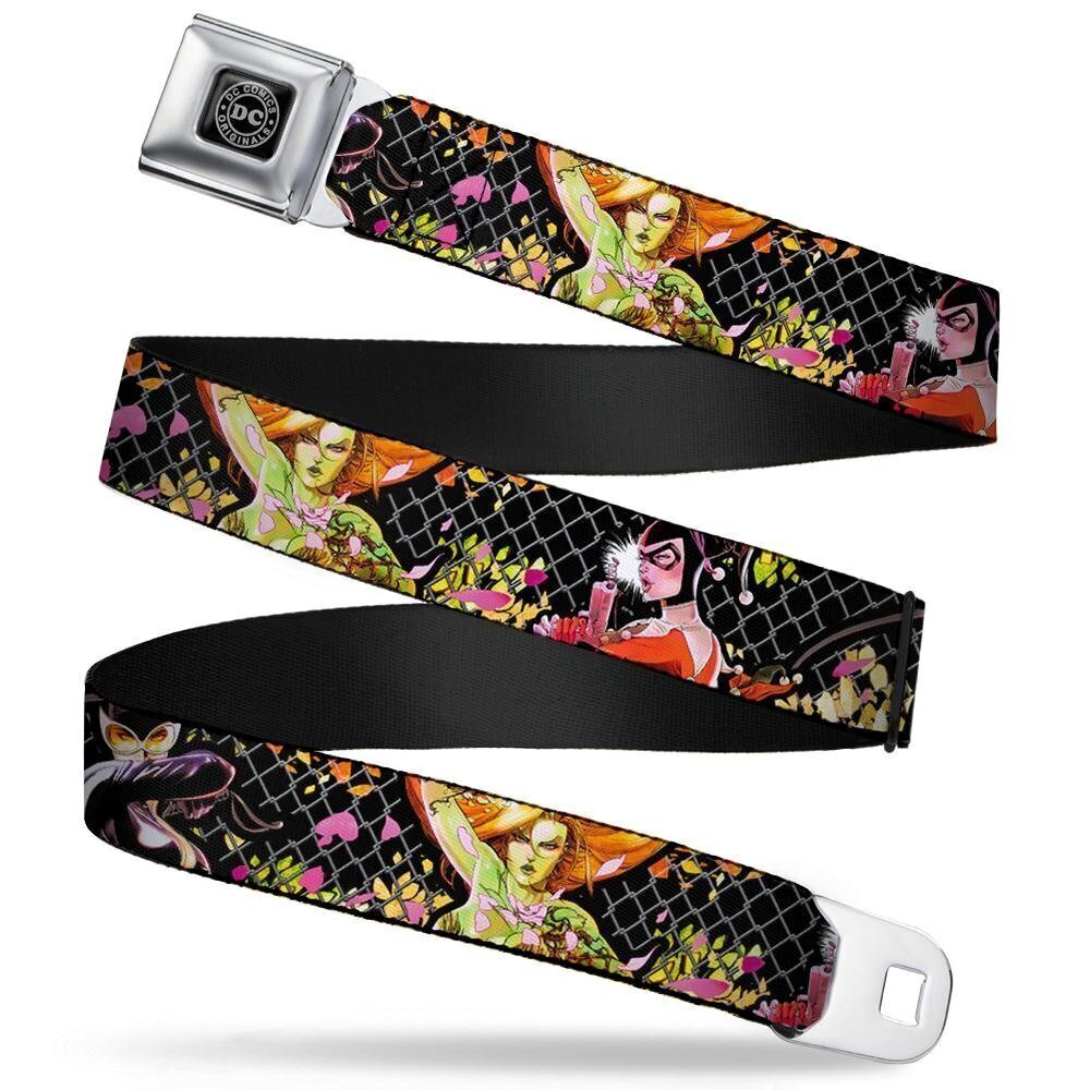 2041 Seatbelt Belt Catwoman/Poison Ivy/Harley Quinn Petals/Chainlink
